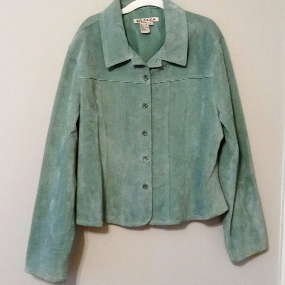 Mint Leather Jacket, Vintage